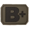 3D BLOOD B+ PATCH 3D - OD GREEN