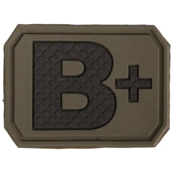 3D BLOOD B+ PATCH 3D - OD GREEN