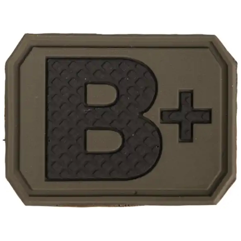 3D BLOOD B+ PATCH 3D - OD GREEN