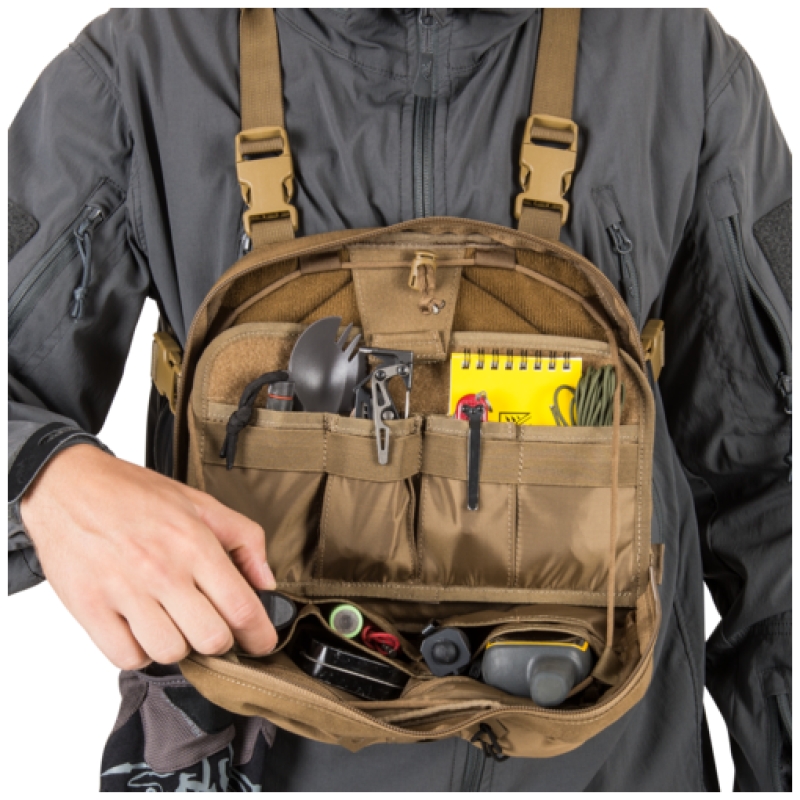 CHEST PACK NUMBAT - COYOTE/ BROWN - HELIKON TEX - immagine 4