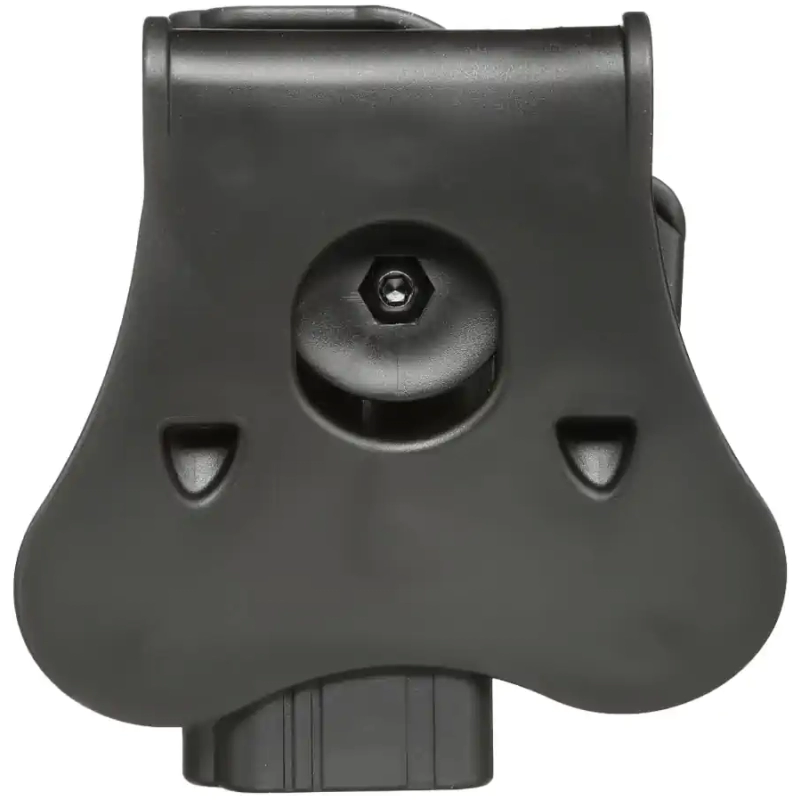 FONDINA RIGIDA DA CINTURA GLOCK 19 DX - DARK EARTH - AMOMAX - immagine 3