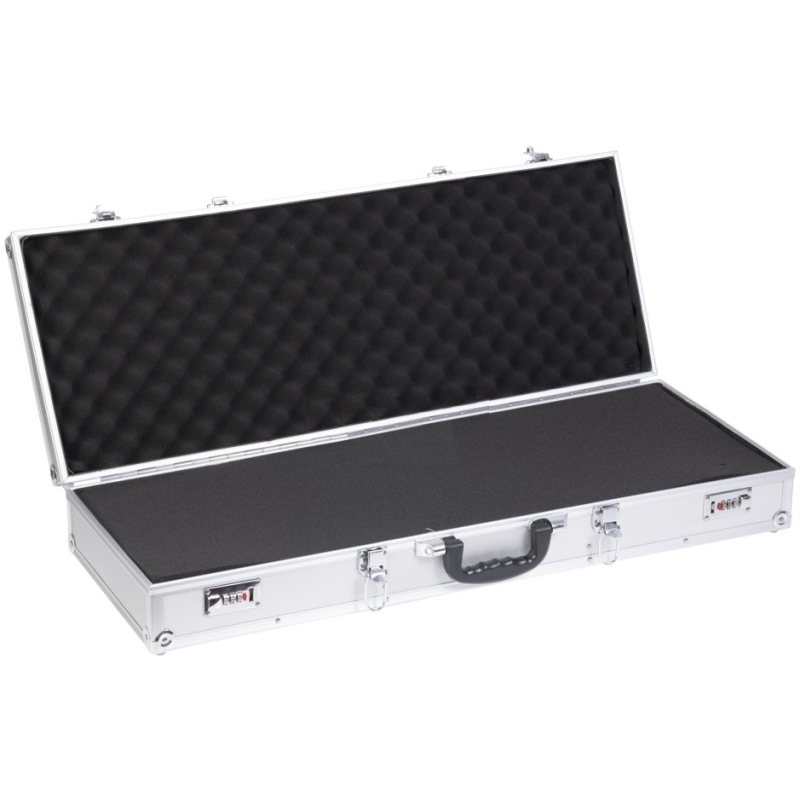 VALIGIA RIGIDA PER FUCILI 81 x 30 x 13 - SILVER - DUEL CODE - immagine 2
