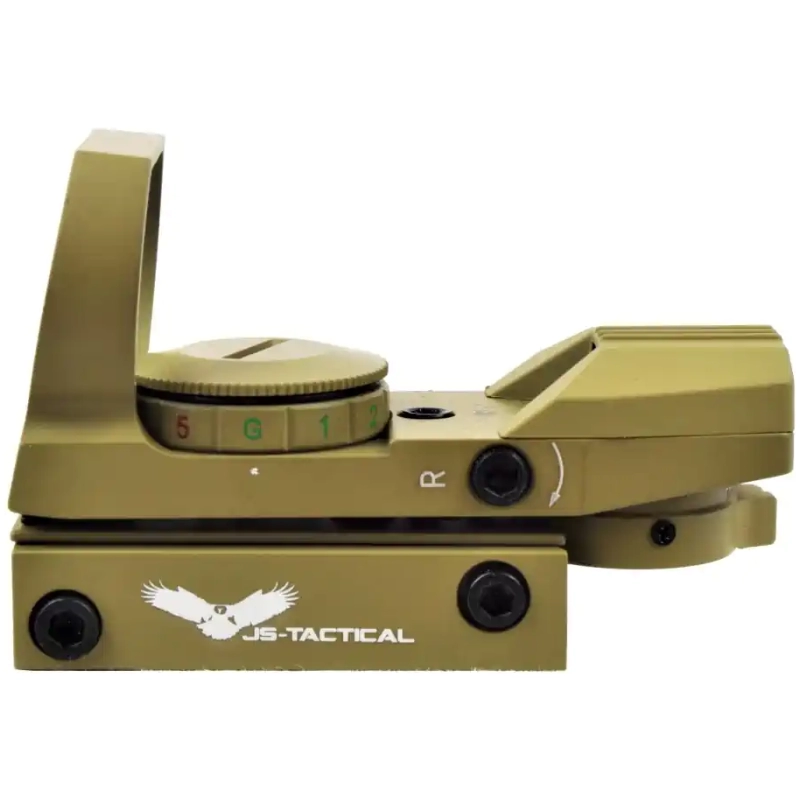 RED DOT OPEN REFLEX - DARK EARTH - JS-TACTICAL - immagine 2