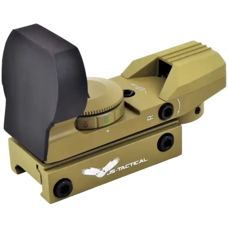 RED DOT OPEN REFLEX - DARK EARTH - JS-TACTICAL - immagine 4