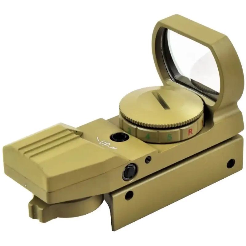 RED DOT OPEN REFLEX - DARK EARTH - JS-TACTICAL - immagine 5