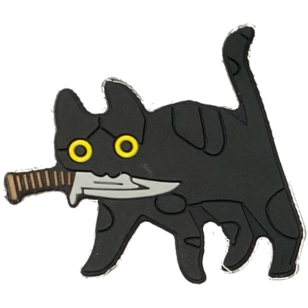 BLACK CAT PATCH 3D THE TOWER COMPANY