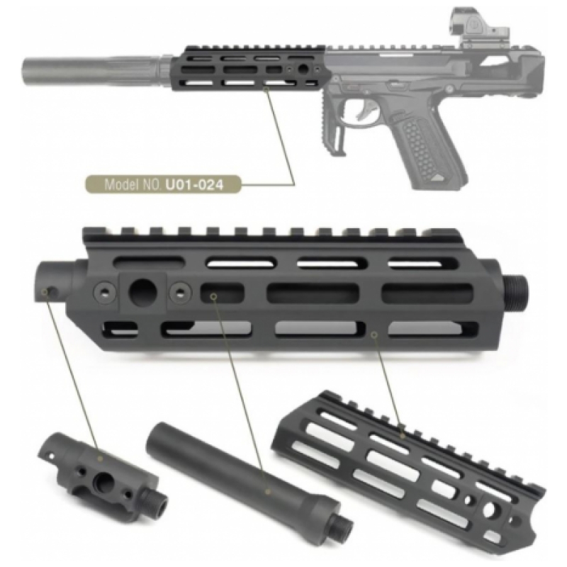 RIS SMG M-LOK PER AAP01 - ACTION ARMY - immagine 2
