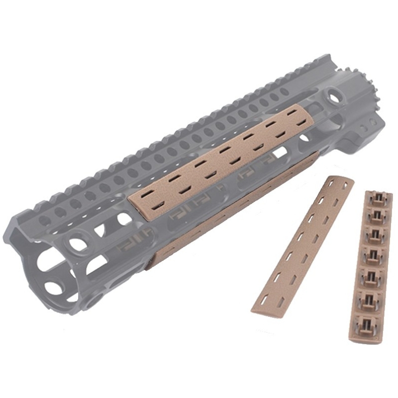 COPRI RIS/RAS PANEL M-LOK 5PZ - DARK EARTH - WADSN - immagine 2