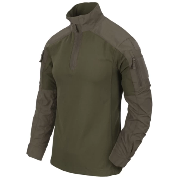 COMBAT SHIRT MCDU NYCO RIPSTOP - RAL 7013 - HELIKON TEX