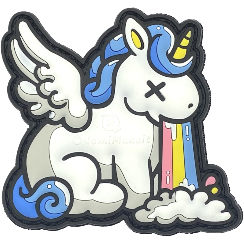 DRUNK UNICORN PATCH 3D