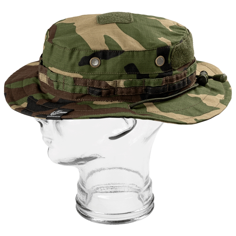 CAPPELLO BOONIE MOD. 3 - WOODLAND - INVADER GEAR - immagine 7