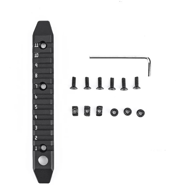 SLITTA 11 SLOT PER M-LOK E KEYMOD - METAL