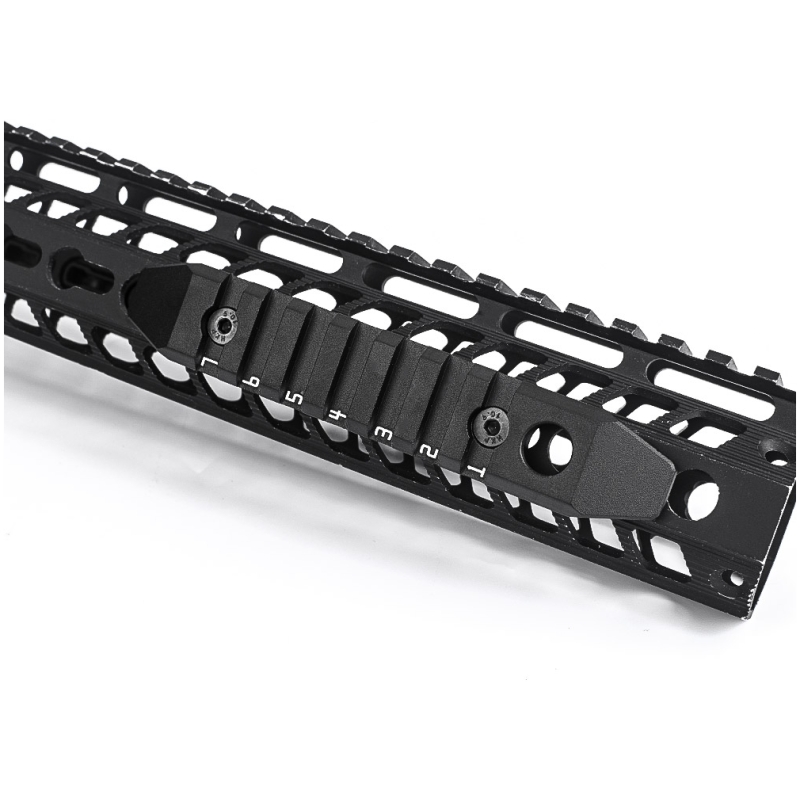 SLITTA 7 SLOT PER M-LOK E KEYMOD - METAL - immagine 5