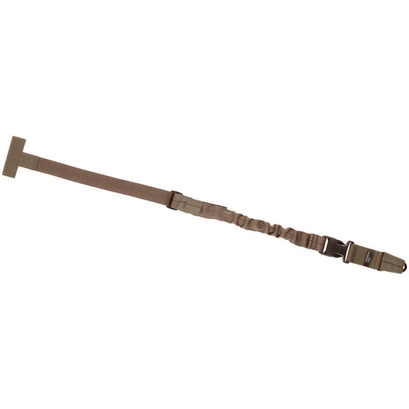 CINGHIA A 1 PUNTO T-END SNAP HOOK - RAL7013 - CLAWGEAR - immagine 2