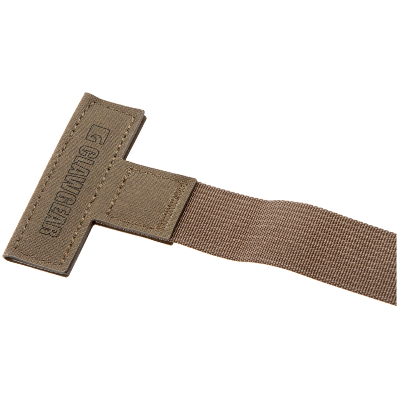CINGHIA A 1 PUNTO T-END SNAP HOOK - RAL7013 - CLAWGEAR - immagine 3