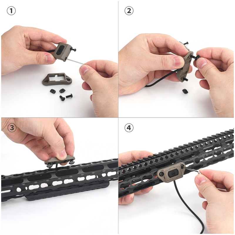 REMOTO ML BUTTON LITE SF ML - DARK EARTH - WADSN - immagine 3