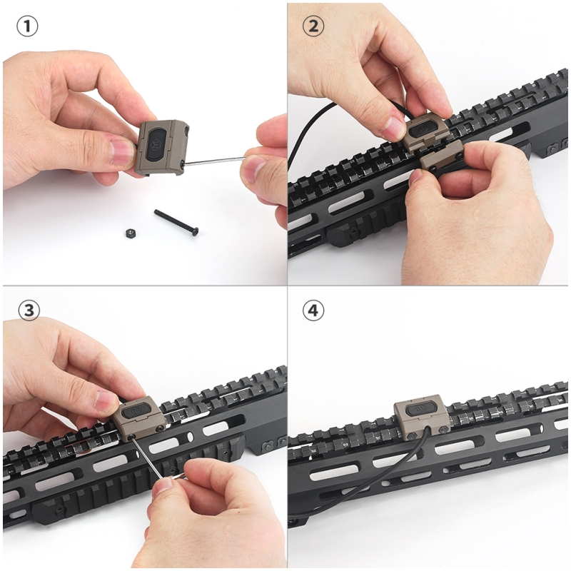 REMOTO ML BUTTON LITE SF ML - DARK EARTH - WADSN - immagine 4