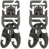 2X KIT MOSCHETTONI S-HOOK PER MOLLE - OD - MIL-TEC