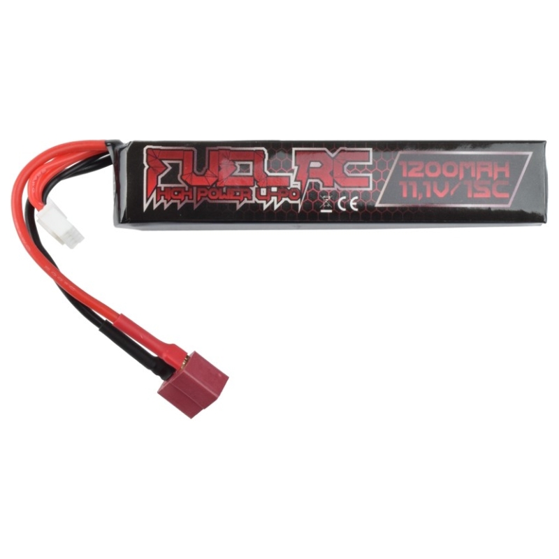 BATTERIA LIPO 11,1V 1200mAh 15C T-DEANS - FUEL