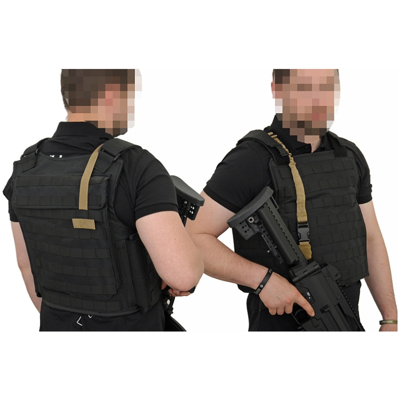 CINGHIA A 1 PUNTO T-END SNAP HOOK - OD GREEN - 8FIELDS - immagine 5