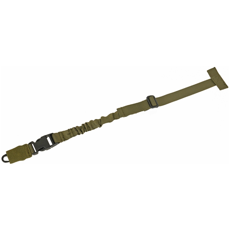 CINGHIA A 1 PUNTO T-END SNAP HOOK - OD GREEN - 8FIELDS