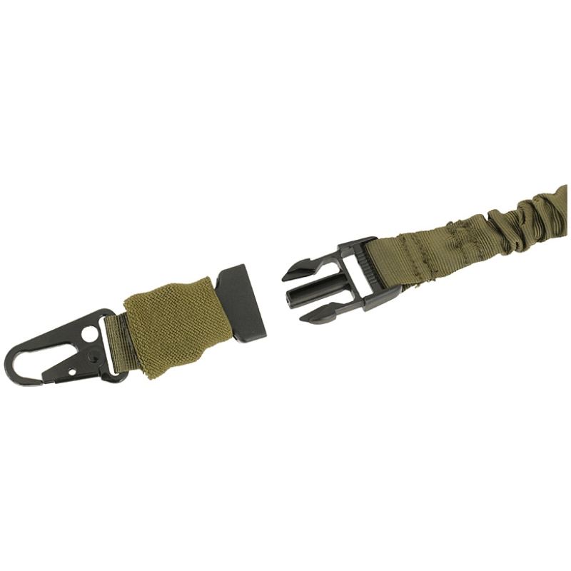 CINGHIA A 1 PUNTO T-END SNAP HOOK - OD GREEN - 8FIELDS - immagine 3