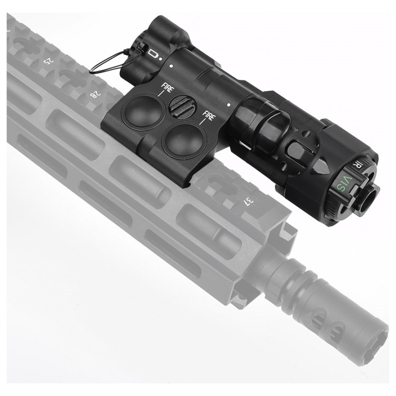 MAWL LASER ROSSO/IR CON LUCE LED/LED IR - WADSN - immagine 4