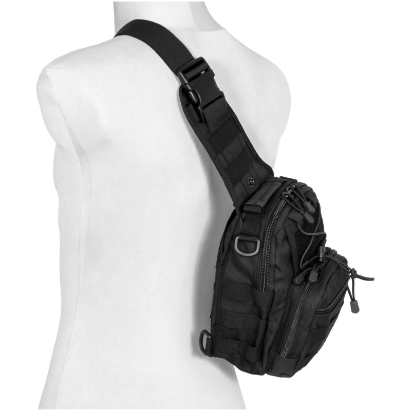 ZAINO MONOSPALLA TACTICAL 10 LITRI - GFC - immagine 2