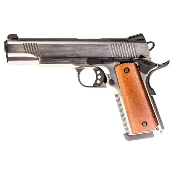 1911 MEU BRUSHED GBB - SILVER - RAVEN