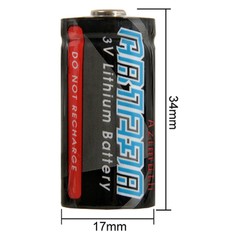 BATTERIA LITIO 3V CR123 - VB POWER - immagine 2