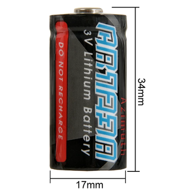 BATTERIA LITIO 3V CR123 - VB POWER - immagine 2