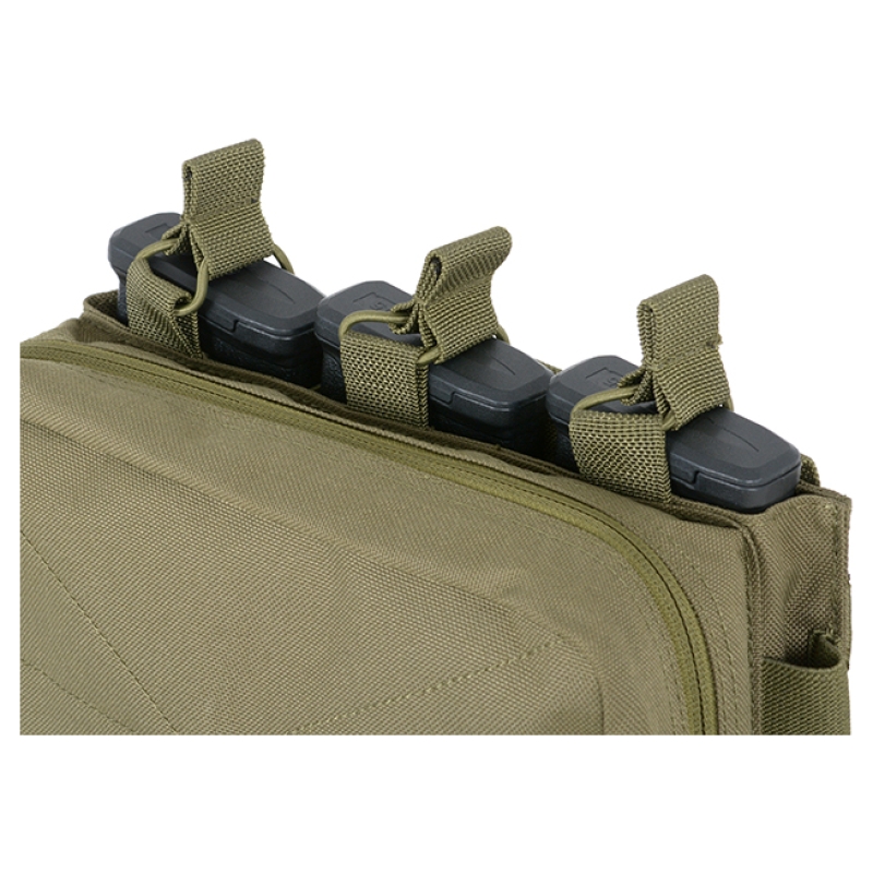 PORTA CARICATORE TRIPLO + UTILITY - OD GREEN - 8FIELD - immagine 3