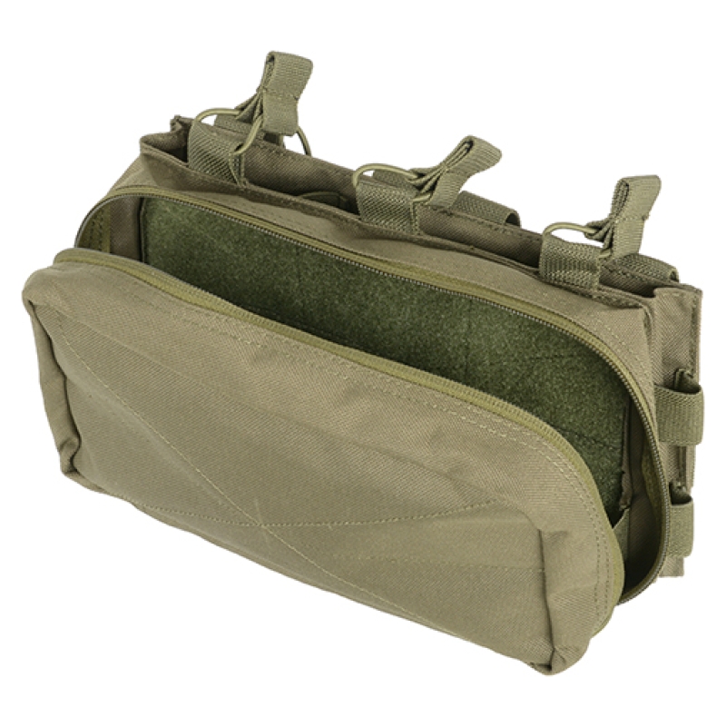 PORTA CARICATORE TRIPLO + UTILITY - OD GREEN - 8FIELD - immagine 4