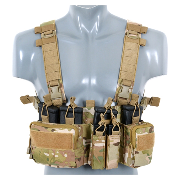 LIGHT FAST CHEST RIG - MULTICAM - 8FIELD