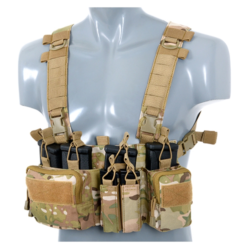 LIGHT FAST CHEST RIG - MULTICAM - 8FIELD - immagine 2