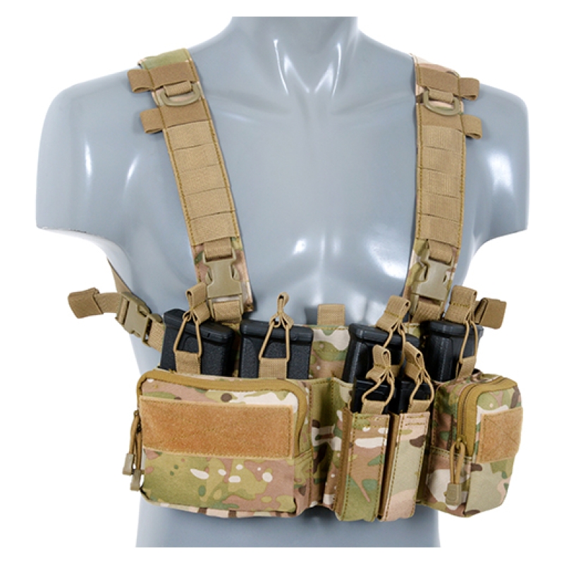 LIGHT FAST CHEST RIG - MULTICAM - 8FIELD - immagine 3