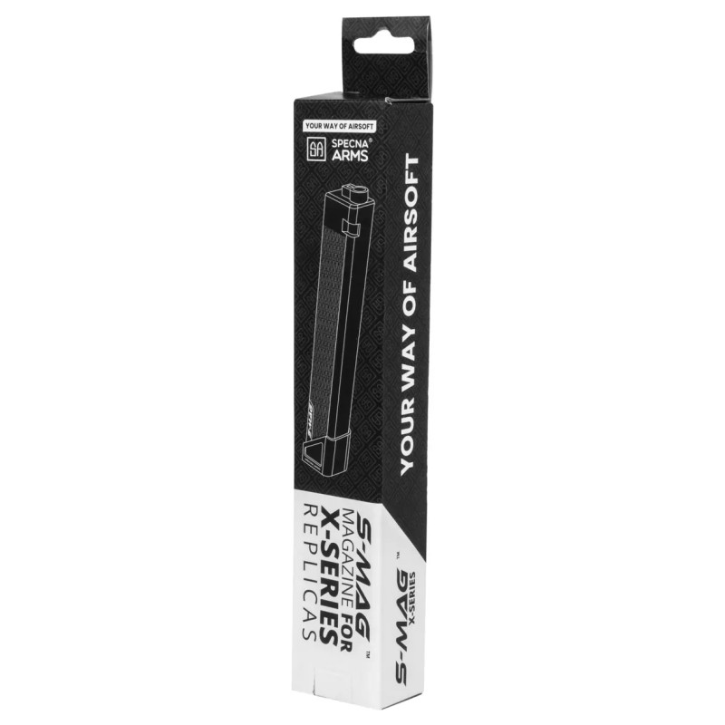 CARICATORE MONOFILARE S-MAG 9MM SERIE X 100BB - GREY - SPECNA ARMS - immagine 4