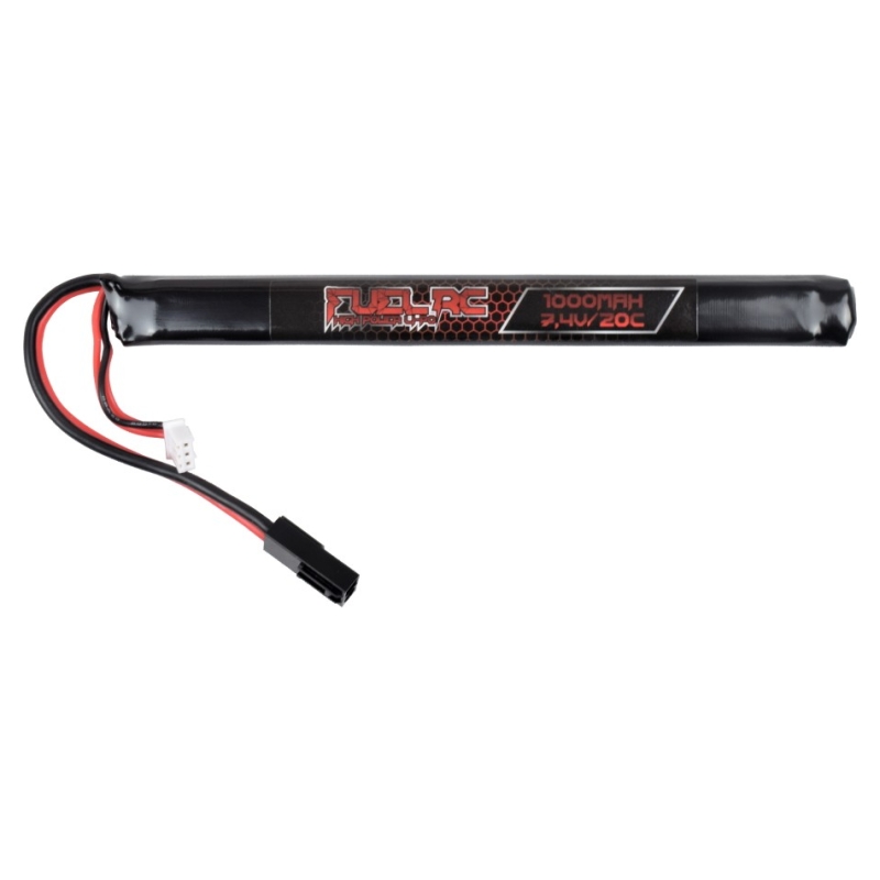 BATTERIA LIPO 7,4V 1000mAh 20C SUPER SLIM - FUEL