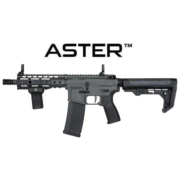 M4 E12-LH EDGE 2.0 ASTER V2 CUSTOM - CHAOS GREY - SPECNA ARMS