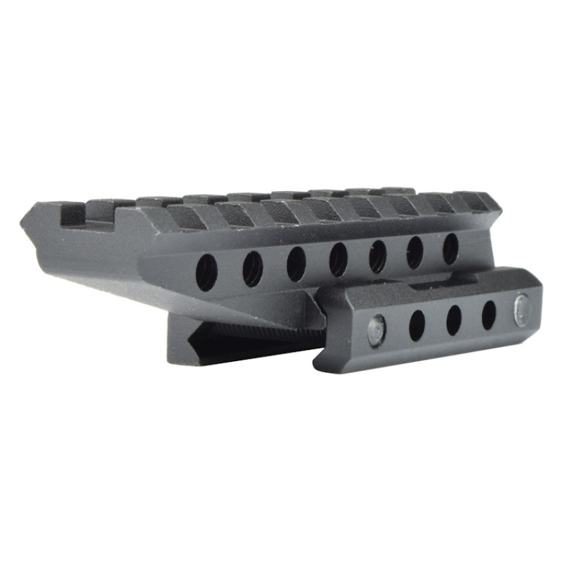 RIALZO SLITTA UNIVERSALE 1/2" 8 SLOT - JS TACTICAL - immagine 4