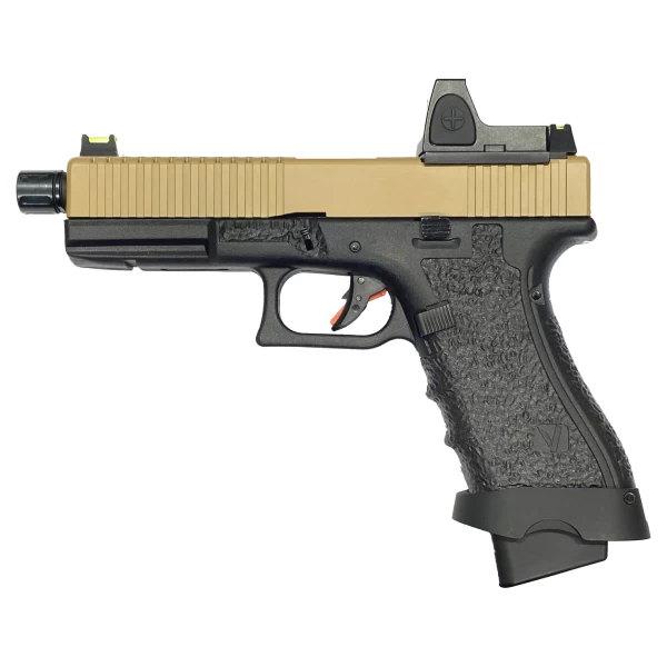 GLOCK 17 EU17 + BDS GBB - HALF-TAN - VORSK