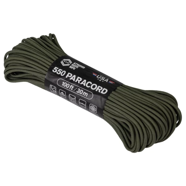 PARACORD MULTIUSO DA 30 METRI - OD GREEN - HELIKON TEX