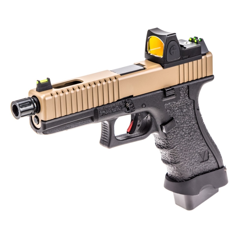 GLOCK 17 EU17 + BDS GBB - HALF-TAN - VORSK - immagine 2