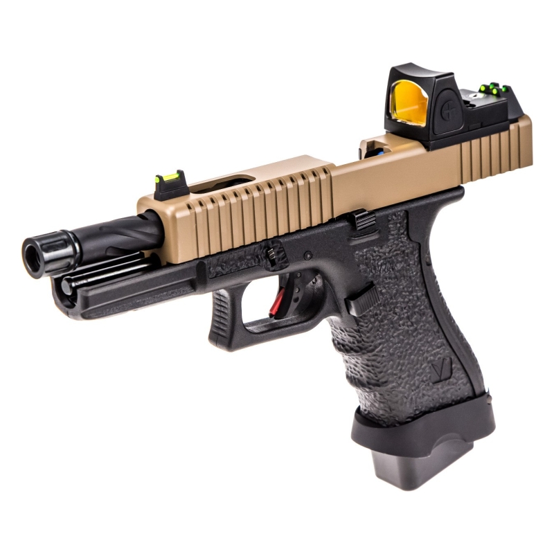 GLOCK 17 EU17 + BDS GBB - HALF-TAN - VORSK - immagine 3