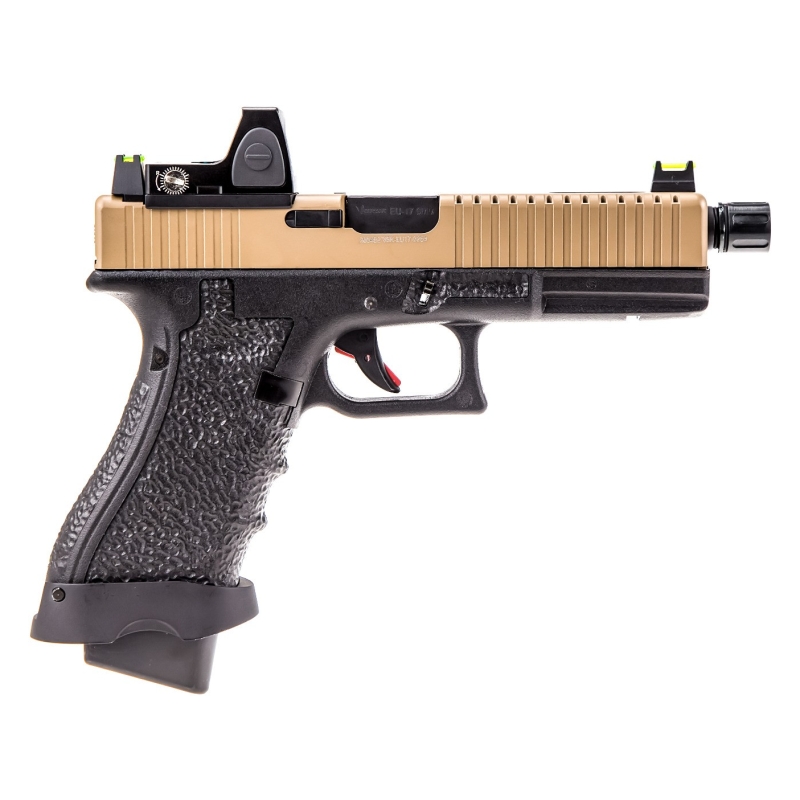 GLOCK 17 EU17 + BDS GBB - HALF-TAN - VORSK - immagine 4