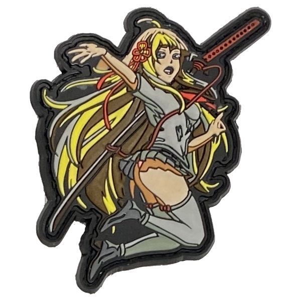 KATANA GIRL PATCH 3D