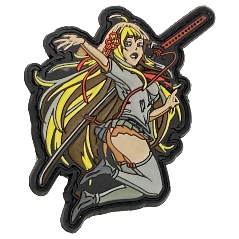 KATANA GIRL PATCH 3D