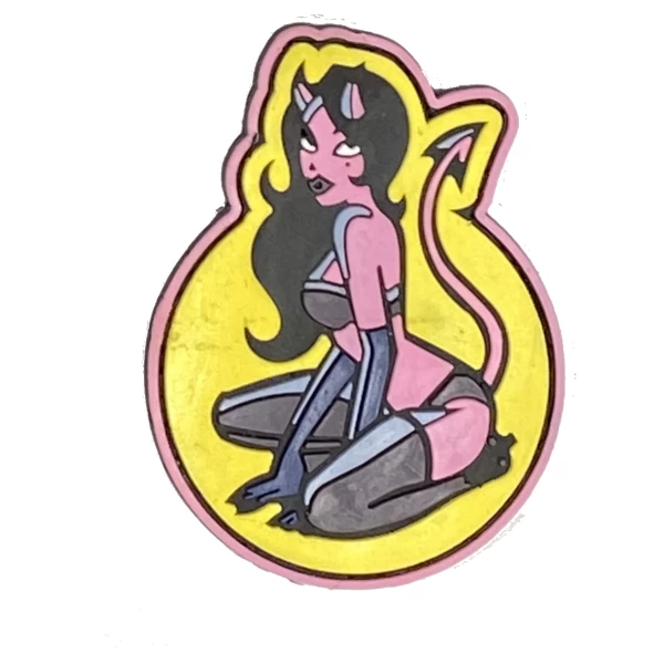 PINK DEVIL PATCH 3D