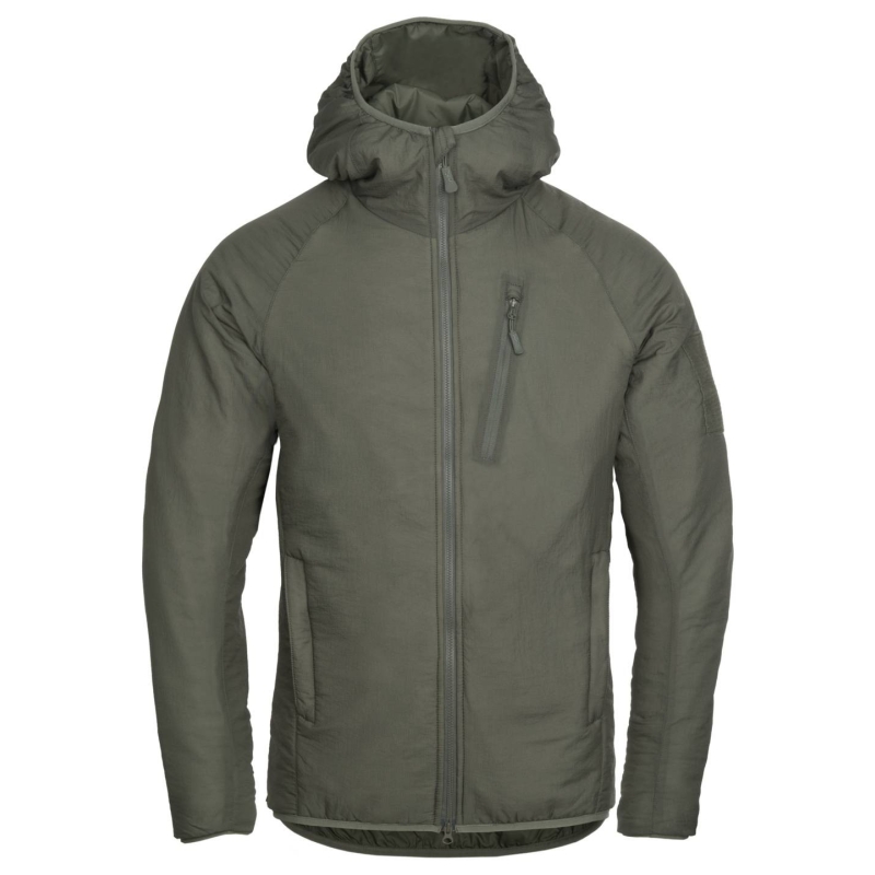 WOLFHOUND HOODIE JACKET CLIMASHIELD APEX - TAIGA GREEN - HELIKON TEX - immagine 2