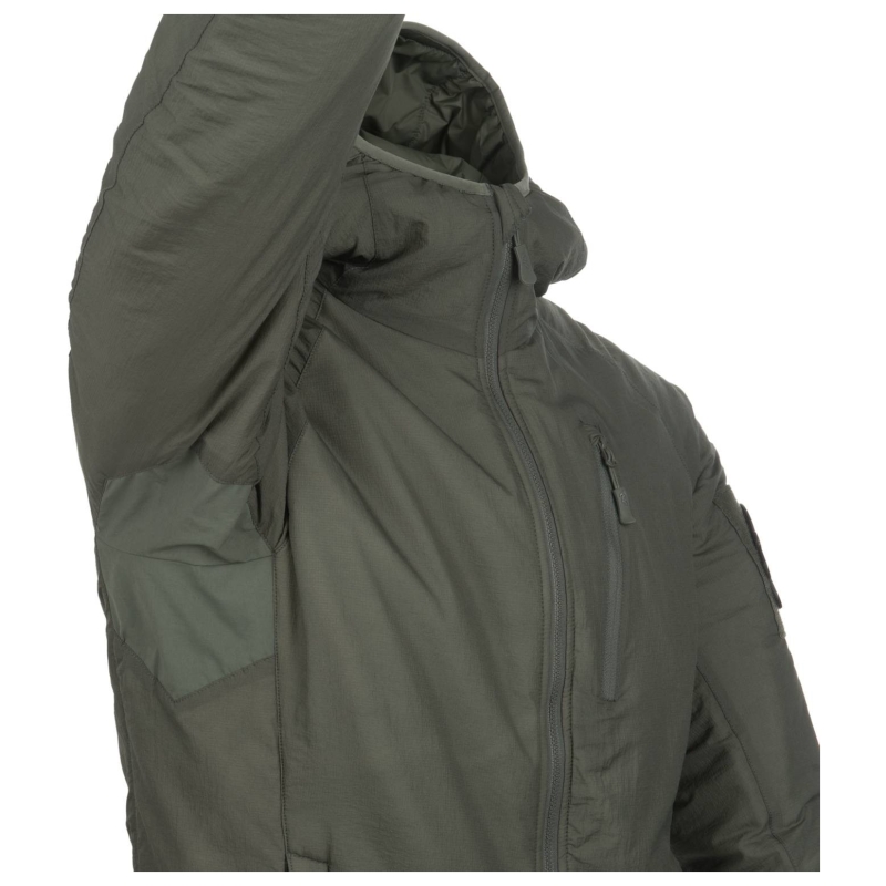 WOLFHOUND HOODIE JACKET CLIMASHIELD APEX - TAIGA GREEN - HELIKON TEX - immagine 6